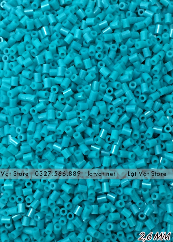 Hạt perler beads 2,6 mm màu Trắng – Lặt Vặt Store
